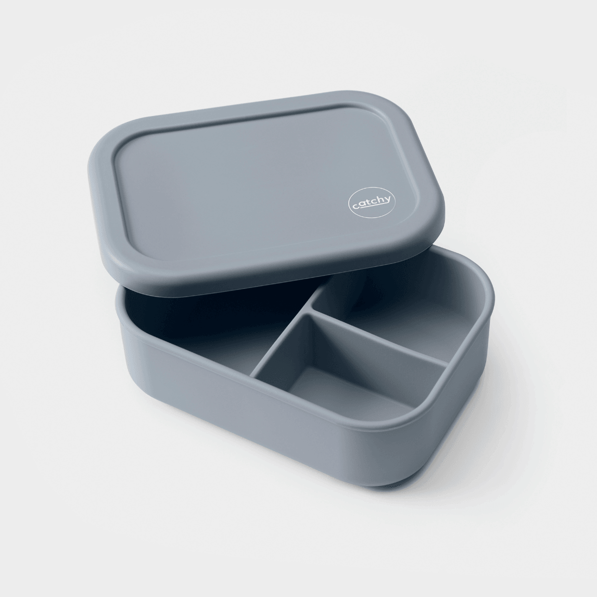 3 Compartment Silicone Lunch Box - Catchy