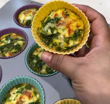 Quick and Easy Baked Egg Muffins