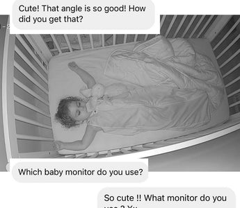 #Parentinghack: How to get the best viewing angle for your baby monitor! - Catchy