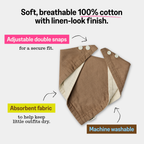 The Everyday Dribble Bibs | 2 Pack