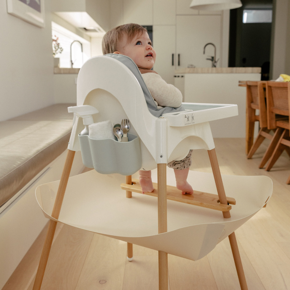 The Silicone Caddy (for IKEA Antilop & similar high chairs)