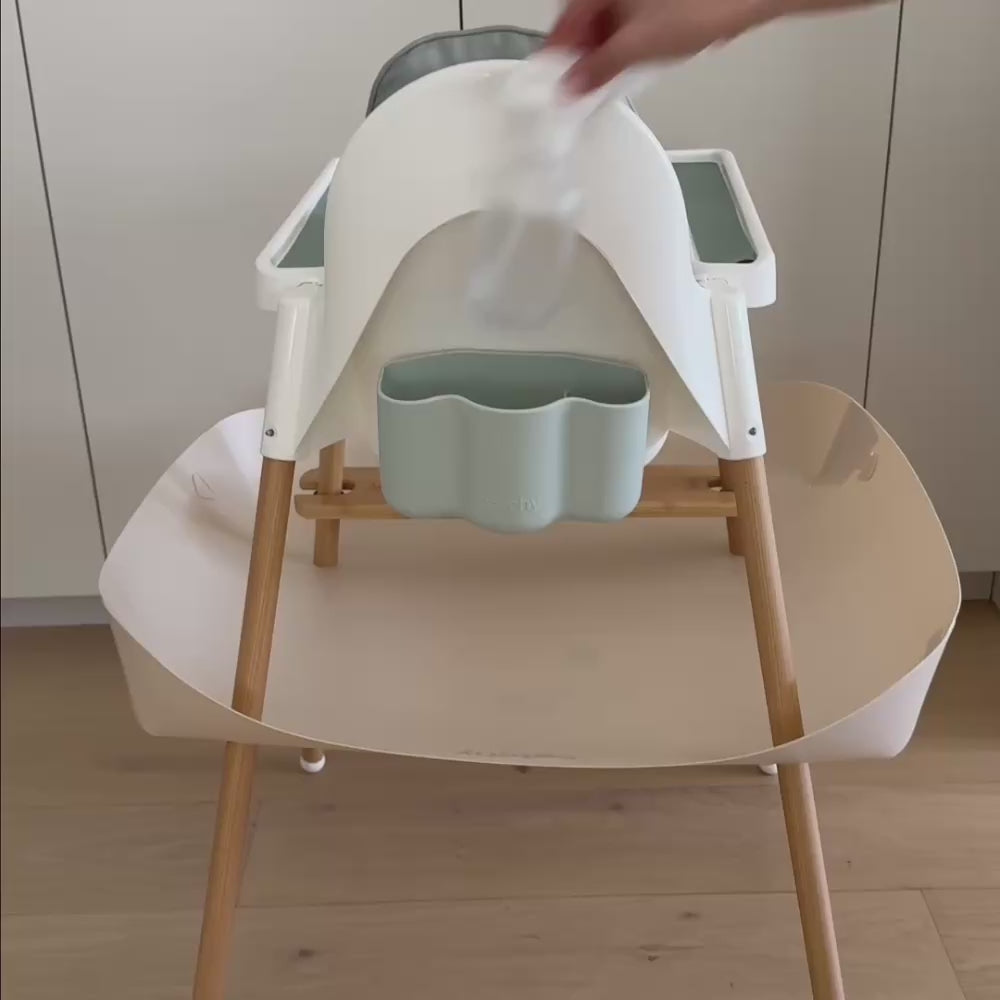 The Silicone Caddy (for IKEA Antilop & similar high chairs)